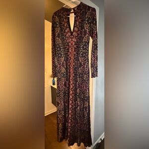 Free People Multicolor Maxi Dress